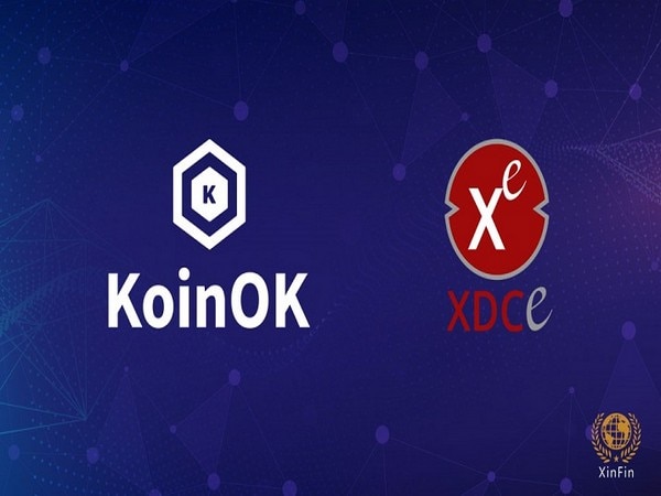 XinFin ties up with KoinOK.com, gets its Utility Token XDCE listed on One of India's top exchange XinFin ties up with KoinOK.com, gets its Utility Token XDCE listed on One of India's top exchange